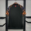 Camisa Kappa Vasco Aquecimento 2024 Preta