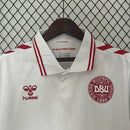 Camisa Dinamarca Away 2024 - Hummel Torcedor Masculina - Eurocopa 2024