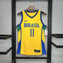 Camisa Seleção Brasileira Olimpíadas- Amarela