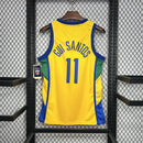 Camisa Seleção Brasileira Olimpíadas- Amarela
