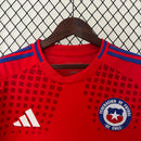 Camisa Chile Home 2024 - Adidas Torcedor Masculina - Copa América 2024