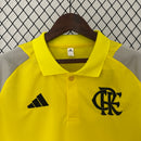 Camisa Flamengo Pólo Training Amarela 24/25 - Adidas