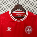 Camisa Dinamarca Home 2024 - Hummel Torcedor Masculina - Eurocopa 2024