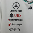 Camisa Mercedes Branca - Formula One 2025