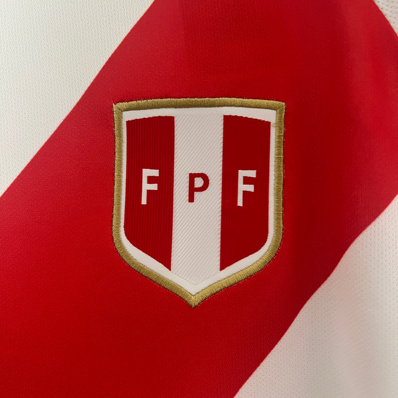 Camisa Peru Home 2024 - Adidas Torcedor Masculina - Copa América 2024