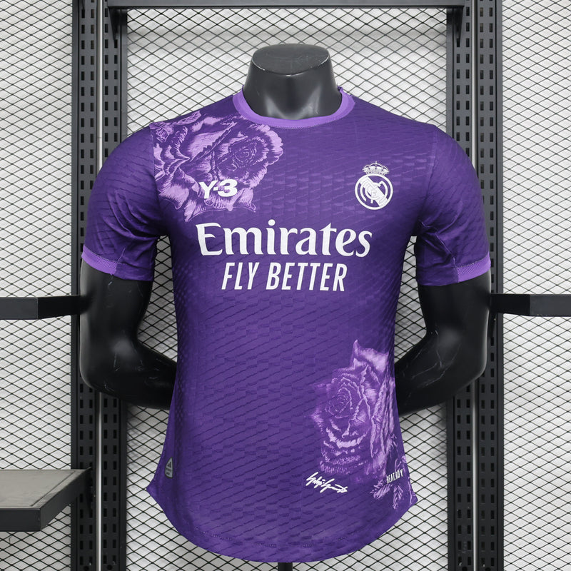 Camisa Real Madrid Roxo IIII 2024 - Versão Jogador Masculina