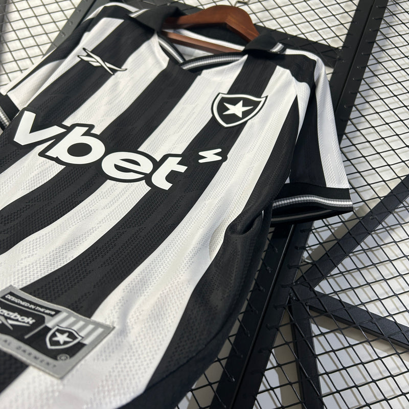 Camisa Botafogo Home 25/26 - Reebok Torcedor Masculina - Lançamento