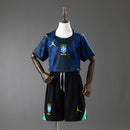 Conjunto Infantil Brasil Away - Copa do Mundo 2026