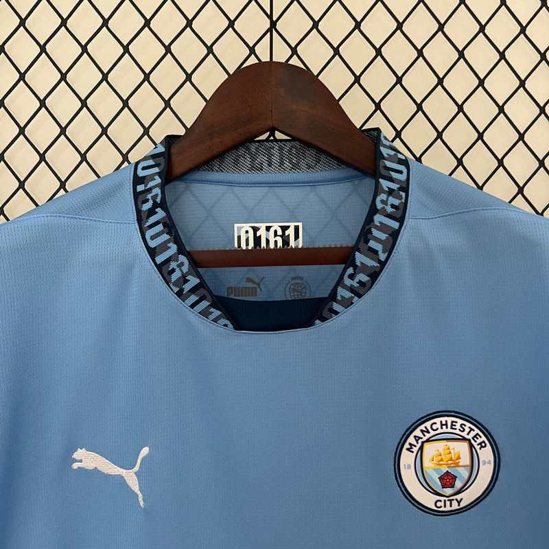 Camisa Manchester City Home 24/25- Puma Torcedor Masculina - Lançamento