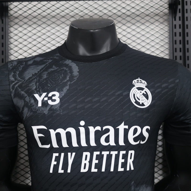 Camisa Real Madrid Black IIII 2024 - Versão Jogador Masculina