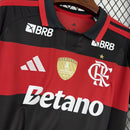 Camisa Flamengo Titular 25/26 - Patch + Patrocinadores
