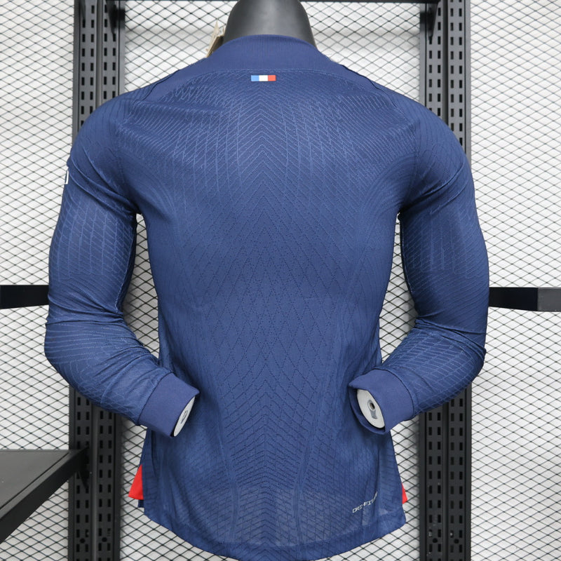Camisa PSG Home Manga comprida 23/24 - Nike Jogador Masculina