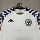 Camisa Kappa Vasco Aquecimento 2024 Branca