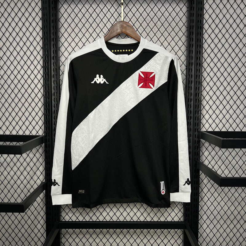 Camisa Vasco da Gama 24/25 Home - Lançamento Manga Longa