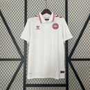 Camisa Dinamarca Away 2024 - Hummel Torcedor Masculina - Eurocopa 2024