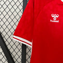 Camisa Dinamarca Home 2024 - Hummel Torcedor Masculina - Eurocopa 2024