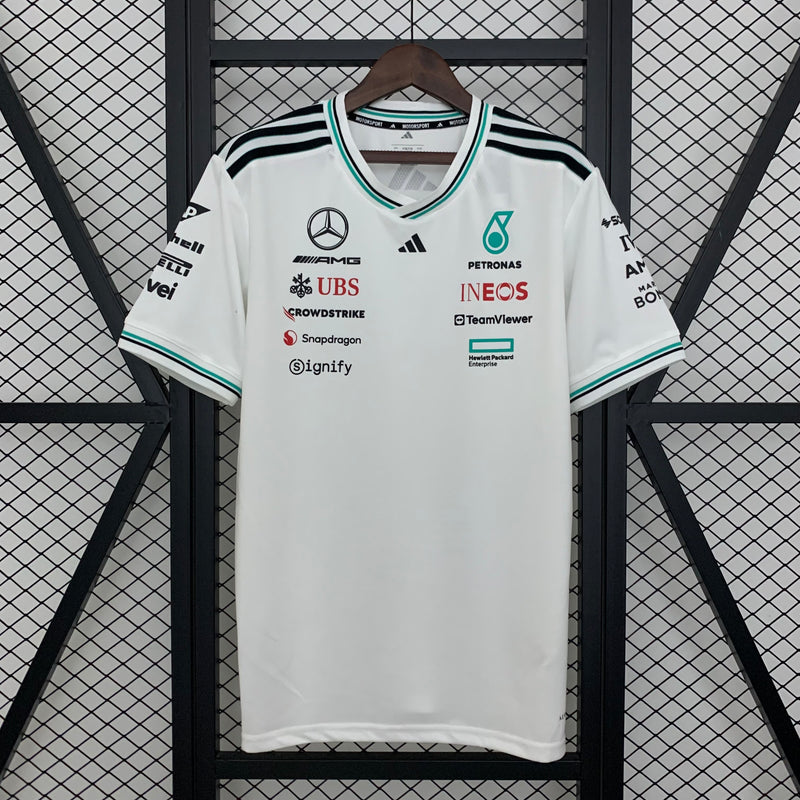 Camisa Mercedes Branca - Formula One 2025