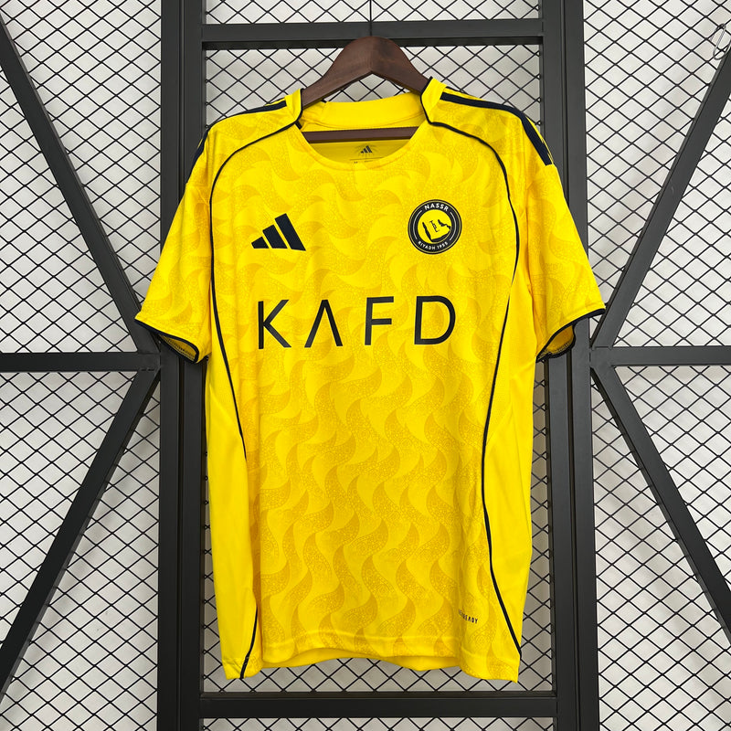 Camisa Al-Nassr Home 25/26 - Versão Torcedor Lançamento