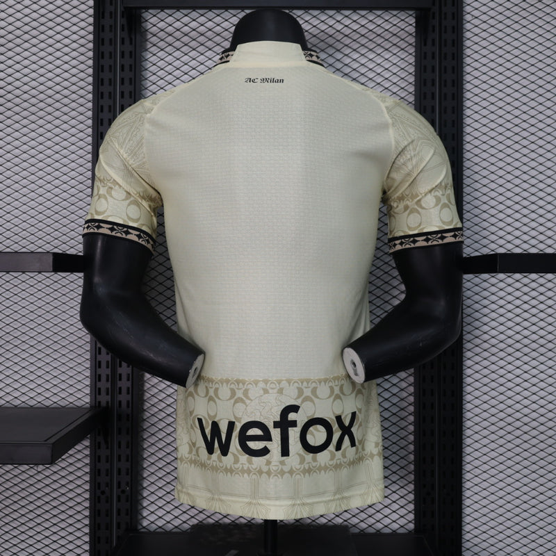 Camisa Milan Bege 23/24 - Puma Jogador Masculina