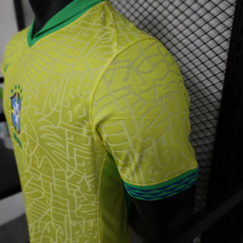 Camisa Brazil Home 2024 - Nike Jogador Masculina - Copa América 2024