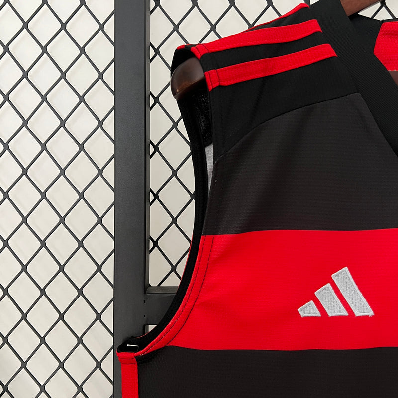 Camisa Regata Flamengo Titular 24/25 - Versão torcedor