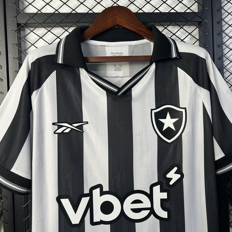Camisa Botafogo Home 25/26 - Reebok Torcedor Masculina - Lançamento