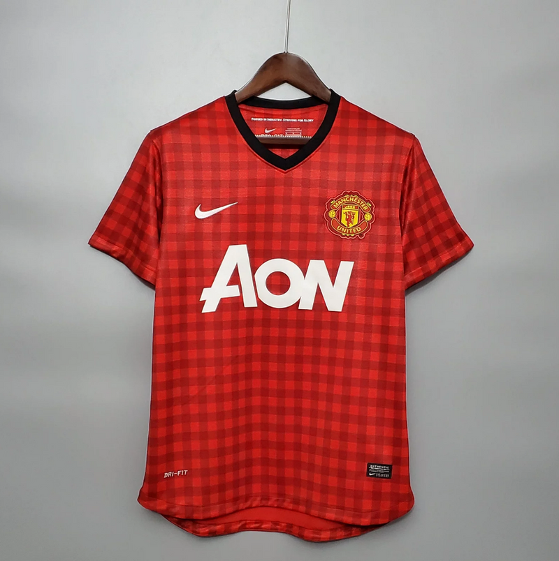 Camisa Manchester United Titular 12/13 - Versão Retro
