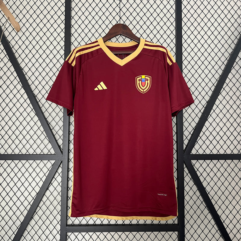 Camisa Venezuela Home 2024 - Adidas Torcedor Masculina - Copa América 2024