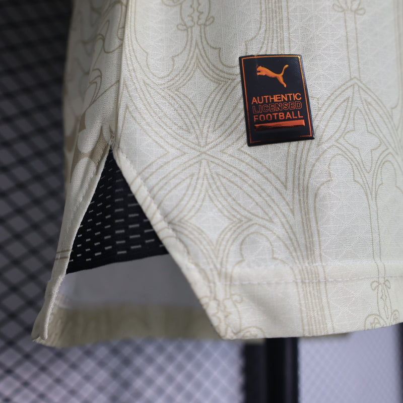 Camisa Milan Bege 23/24 - Puma Jogador Masculina