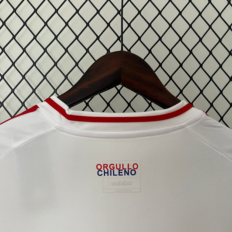 Camisa Chile Away 2024 - Adidas Torcedor Masculina - Copa América 2024