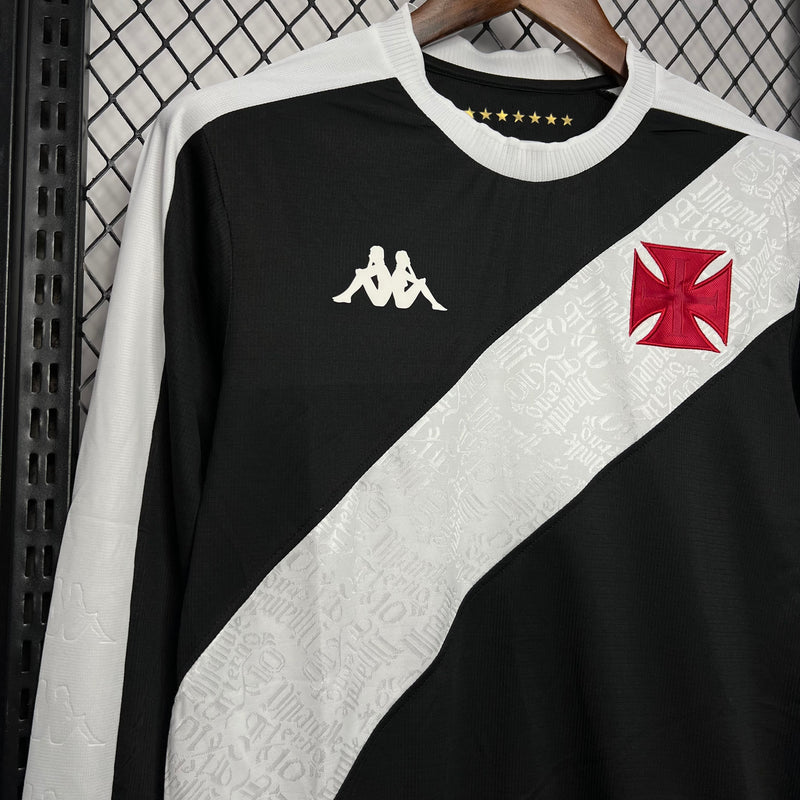 Camisa Vasco da Gama 24/25 Home - Lançamento Manga Longa