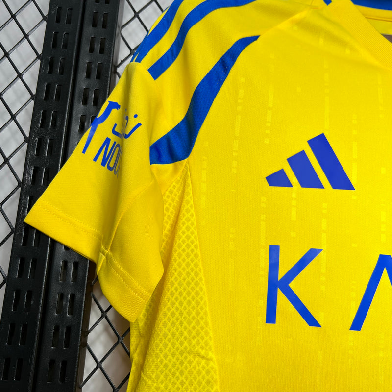 Camisa Al-Nassr Home 24/25 - Versão Torcedor Lançamento