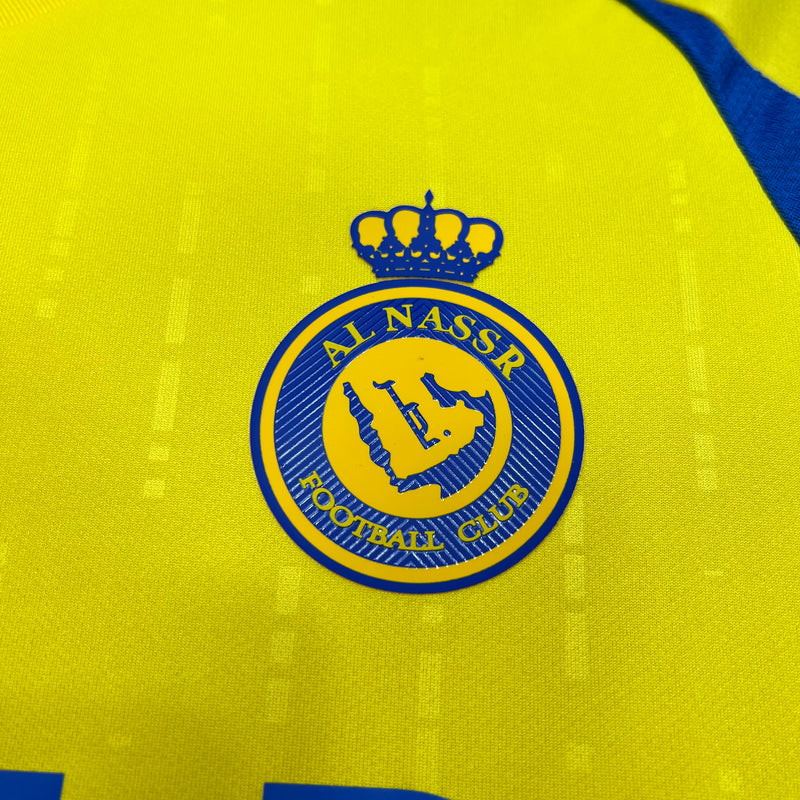 Camisa Al-Nassr Home 24/25 - Versão Torcedor Lançamento