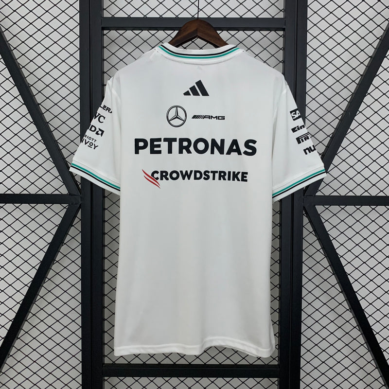 Camisa Mercedes Branca - Formula One 2025