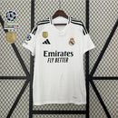 Camisa Real Madrid 24/25 + Patchs - Adidas Torcedor Masculina - Lançamento
