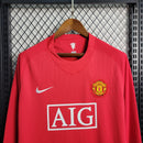 Camisa Manchester United Retrô 07/08 Manga Longa - Lançamento
