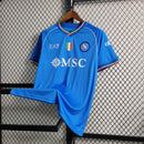 Camisa Napoli Home 23/24 EA7 Torcedor Masculina